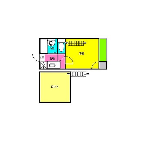 川名駅 徒歩8分 1階の物件間取画像